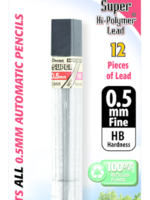 Pentel Pentel - .5mm/HB lead refills