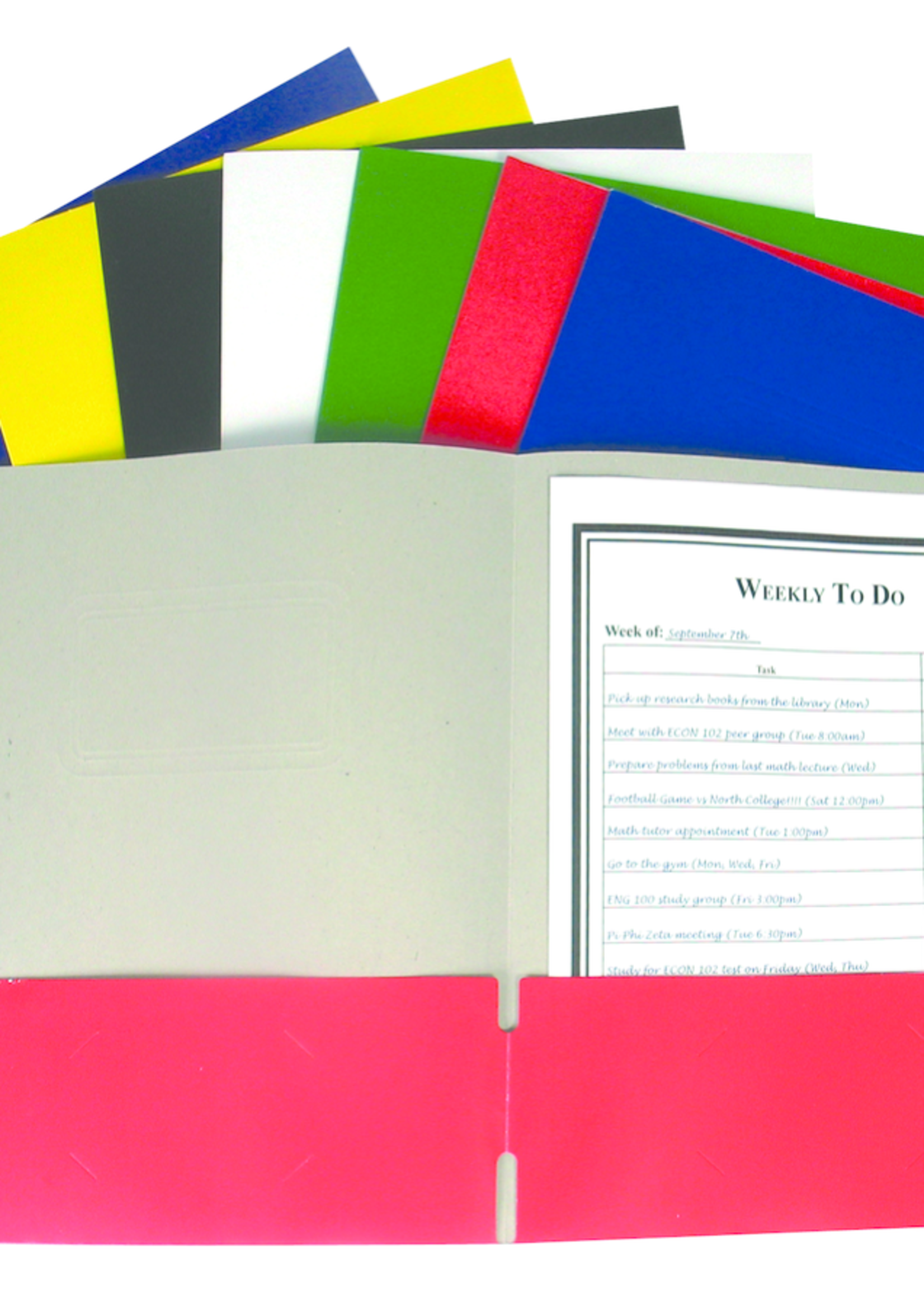 C-Line Recycled Paper Pocket Folder