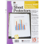 Charles Leonard Charles Leonard Sheet Protectors Clear 8.5x11 set of 15