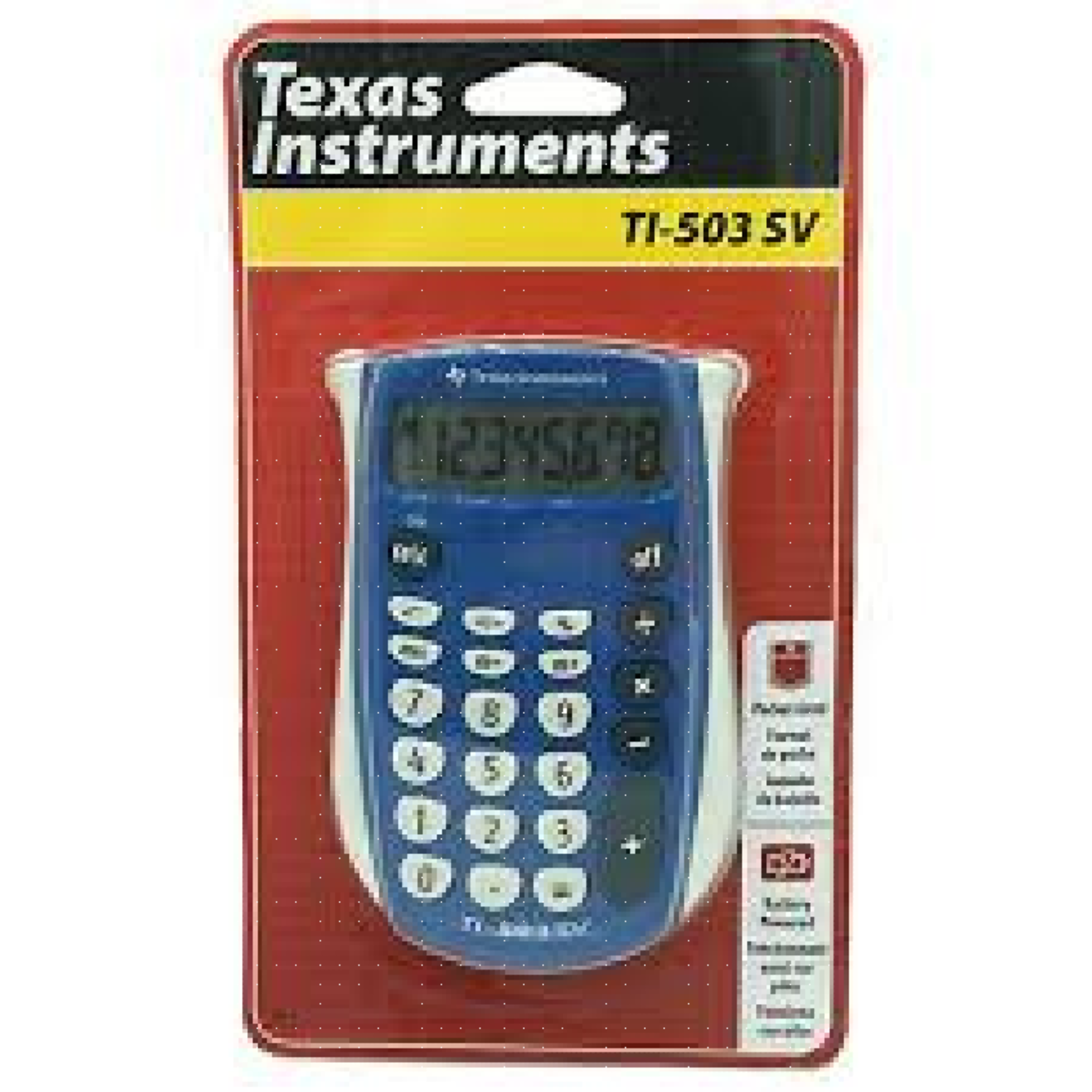 Texas Instrument TI-503 SuperView Calculator-Blue