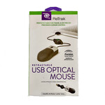 ReTrak ReTrak Retractable Optical Mouse Black