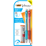BIC Bic Velocity Mechanical  Pencil 2pk 0.9mm