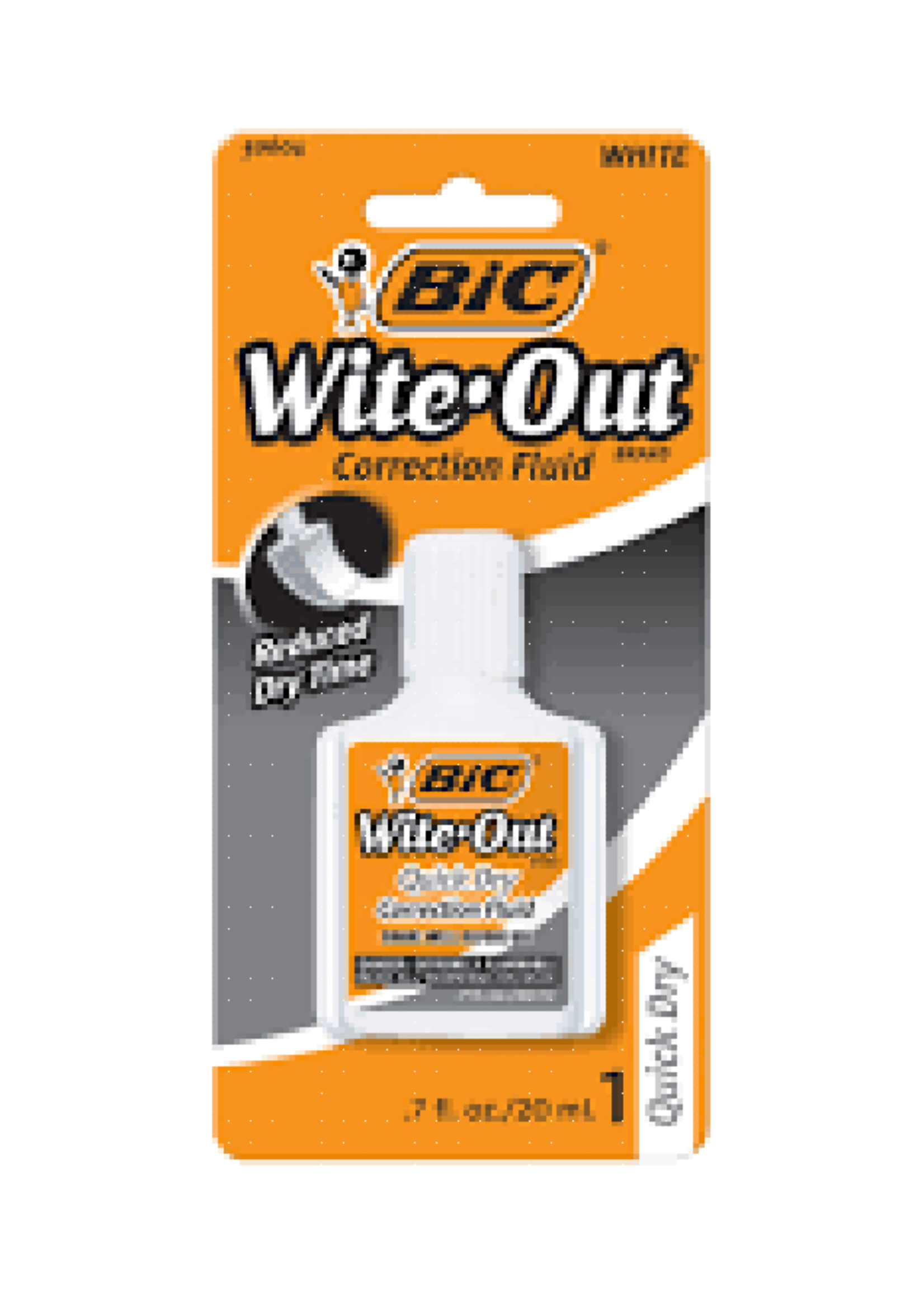 BIC Bic White Out Quick Dry Correction Fluid