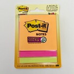 Post-It Post-It Super Sticky Notes Asst 3x3in 3Pk BP 45 Sht/Rio de