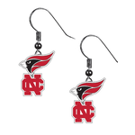 Neil Enterprises Dangling North Central College Cardinal NC Earrings