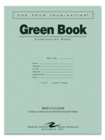 Roaring Spring Roaring Springs Green Examination Book 8.5x11in 8sht