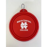 Neil Enterprises North Central College Collapsible Pet Bowl