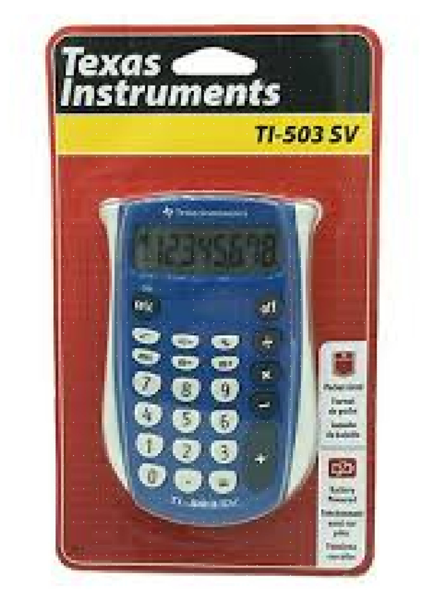 Texas Instrument TI-503 SuperView Calculator-Blue