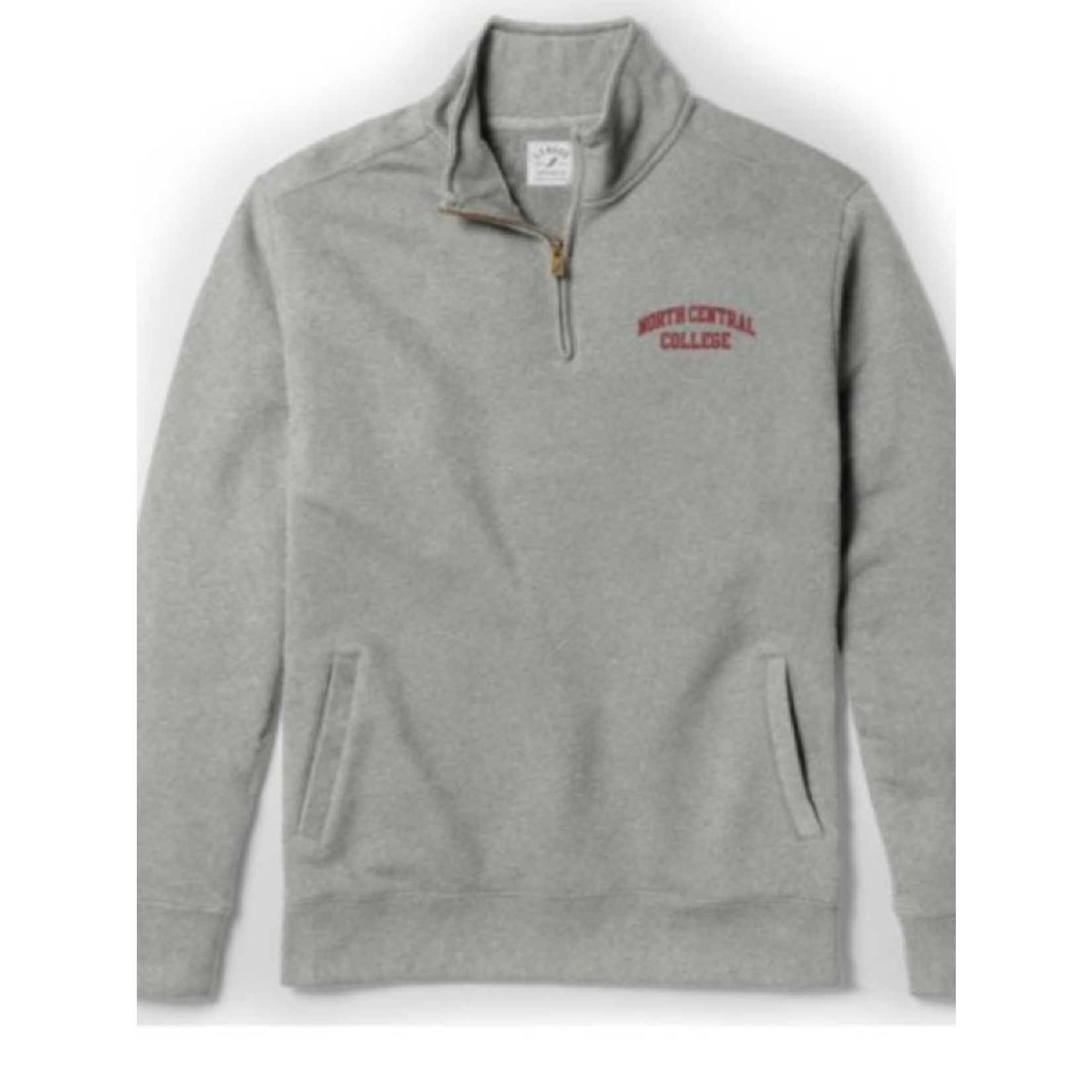 League / Legacy North Central College Stadium 1/4 Zip Victory Grey