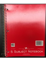 Roaring Spring Roaring Spring 5 Subject Notebook Paper Cover , Asst Colors