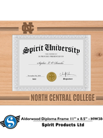 Spirit Products North Central College Alderwood Diploma Frame