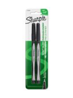 Sharpie Sharpie Pen Black Fine 2pk 0.8mm Pen Stylo