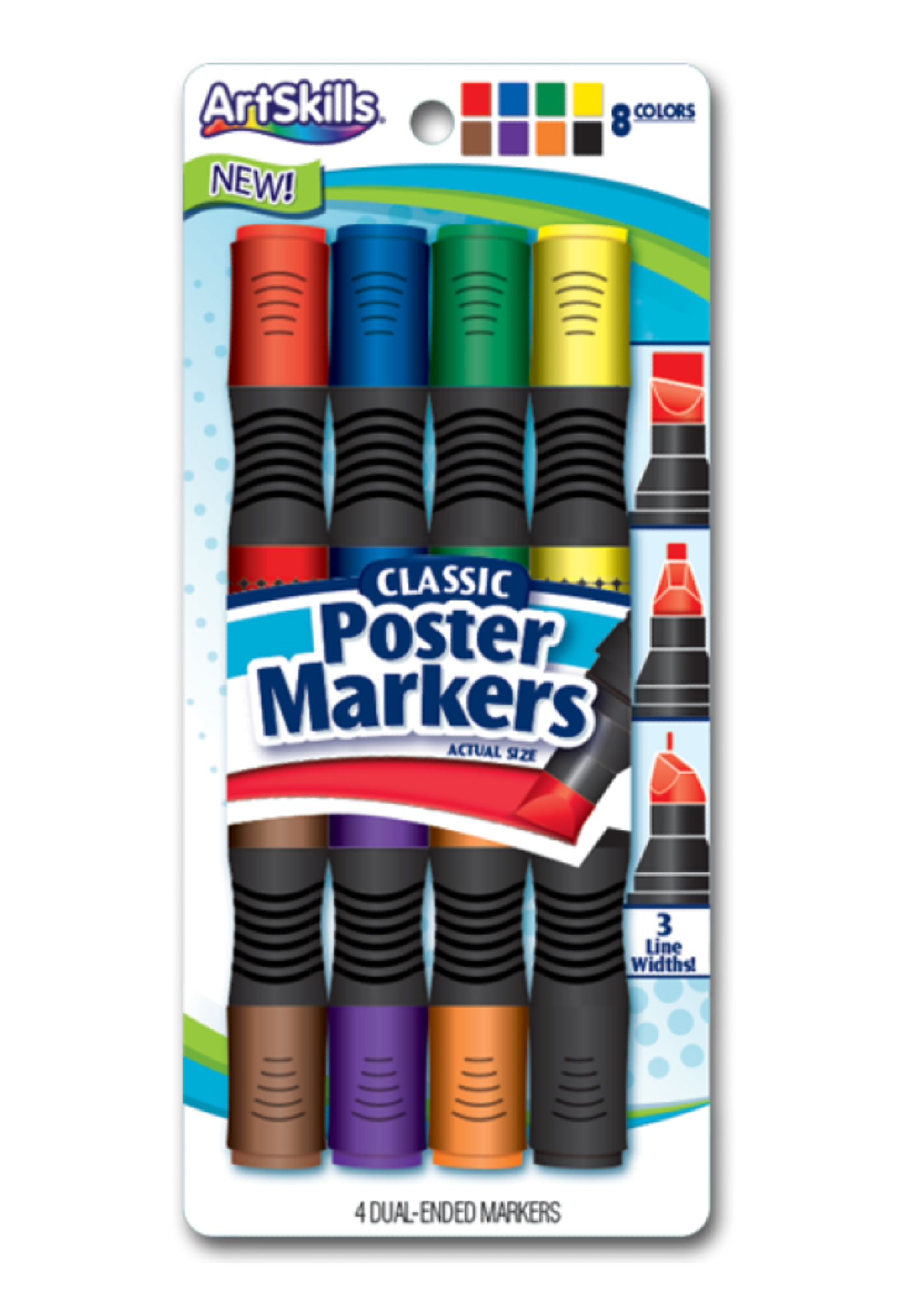 Permanent Dual-ended Poster Marker