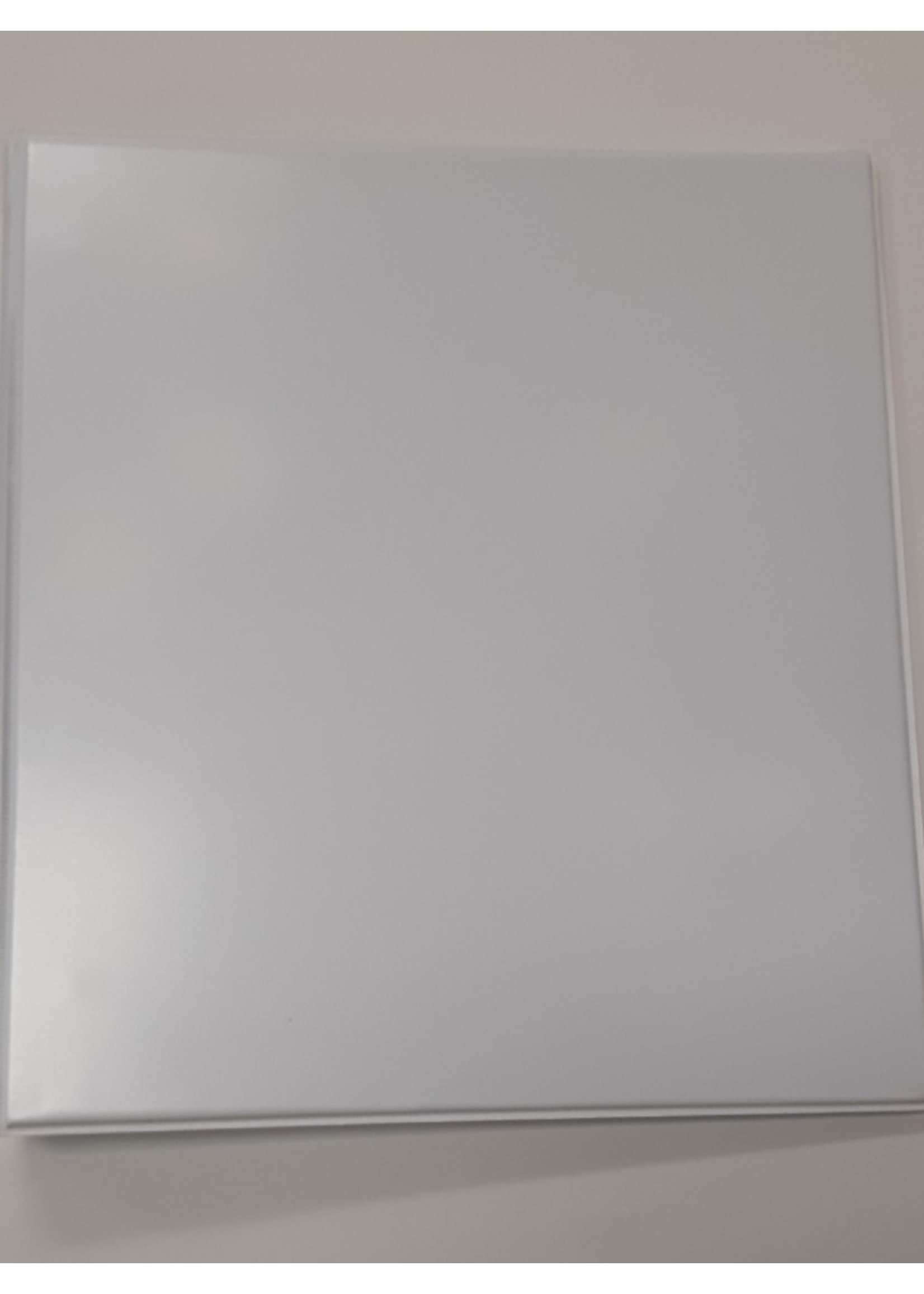 Indico 1 inch, D-ring  white binder by Indico