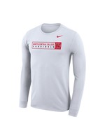 Nike Long Sleeve Tee White Nike