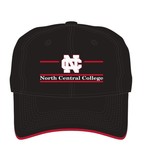 The Game The Game G19 Black Relaxed Twill Cap with Bar Design