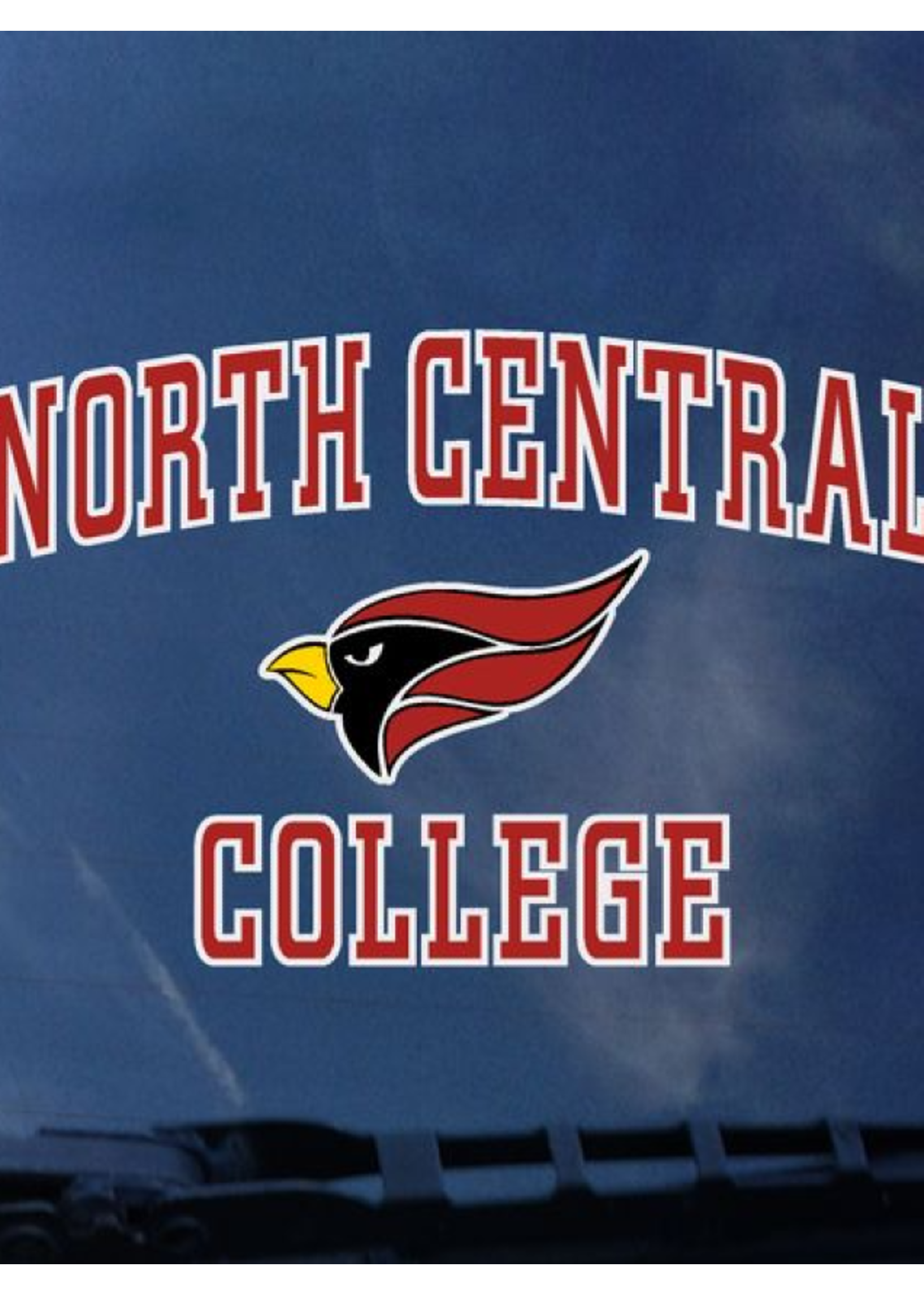 CDI Corporation North Central College Decal w/ Cardinal Head by ColorShock