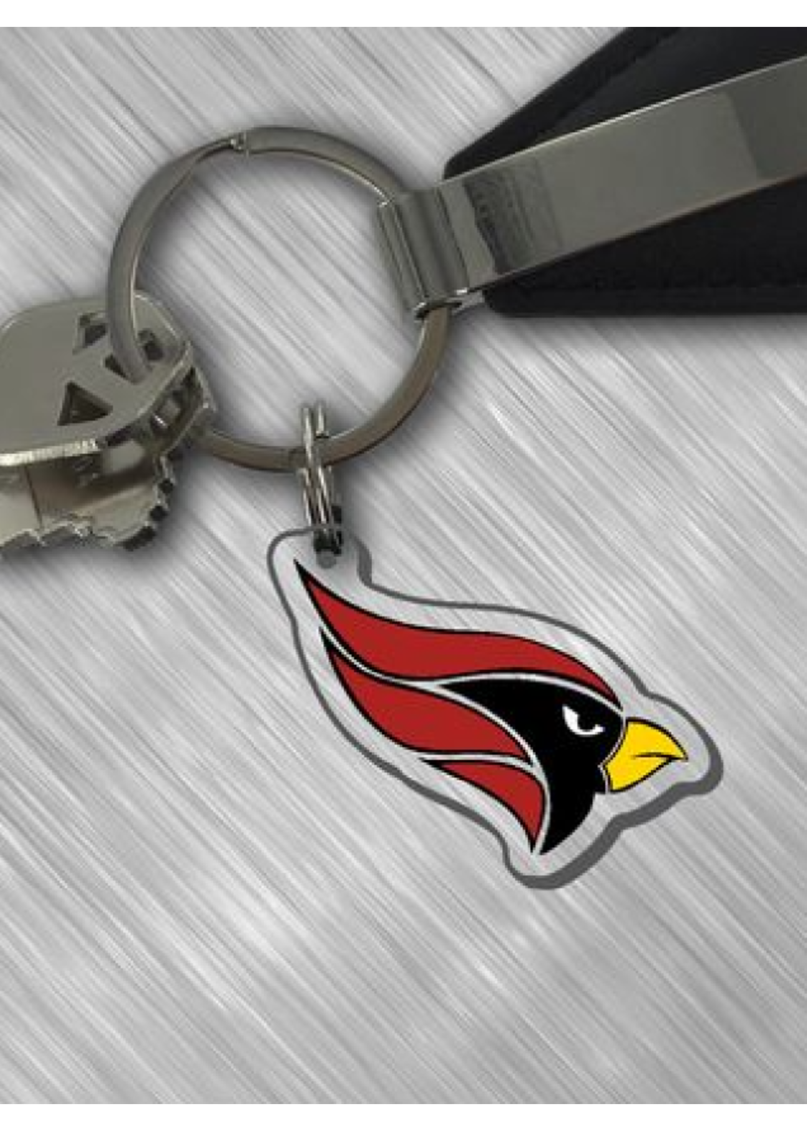 CDI Corporation Acrylic Cardinal Head Key Ring