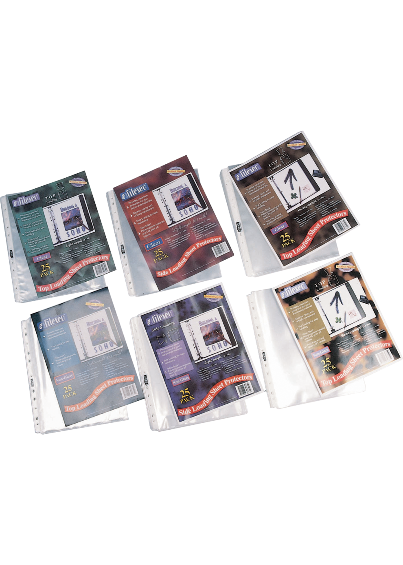 Filexec Filexec Sheet Protector(Clear)8.5x11in