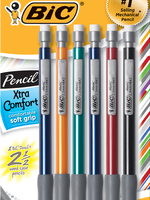 BIC Bic Mechanical Pencil Gel Soft Grip 6pk 0.5mm
