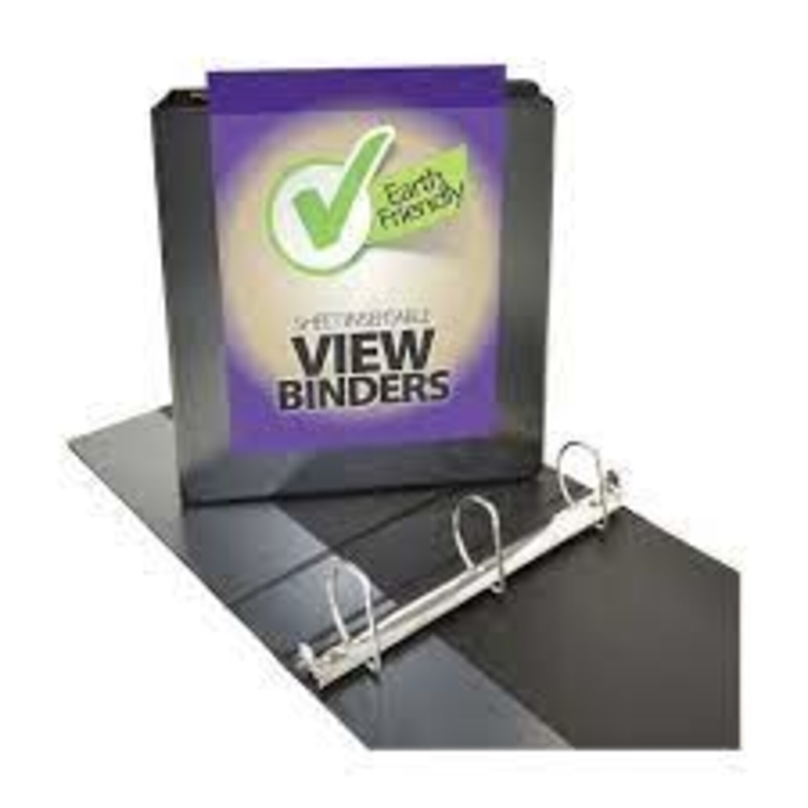 Four Point 2 inch,  3 ring View D Binder