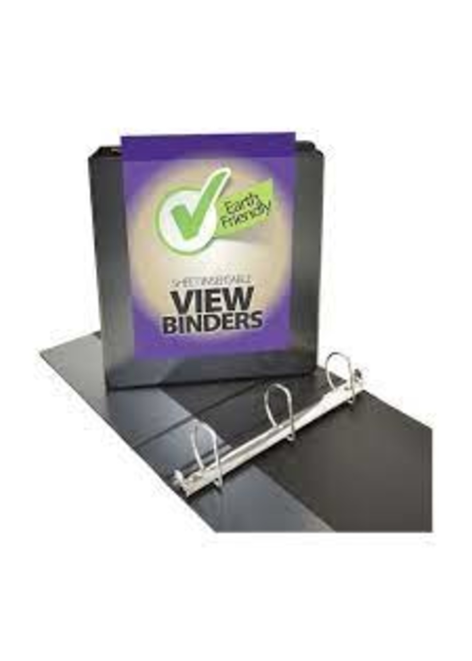 Four Point 2 inch,  3 ring View D Binder
