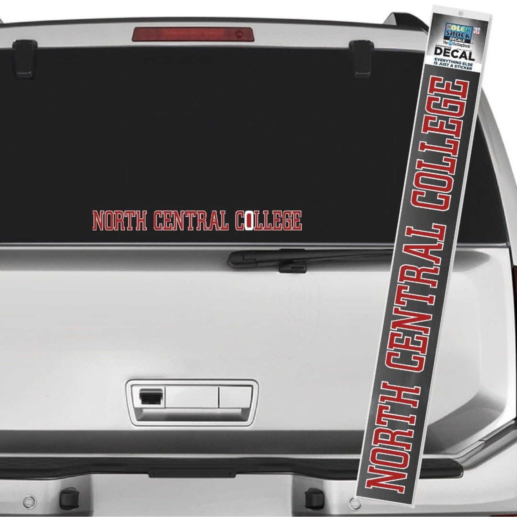 CDI Corporation North Central College Strip Decal by ColorShock