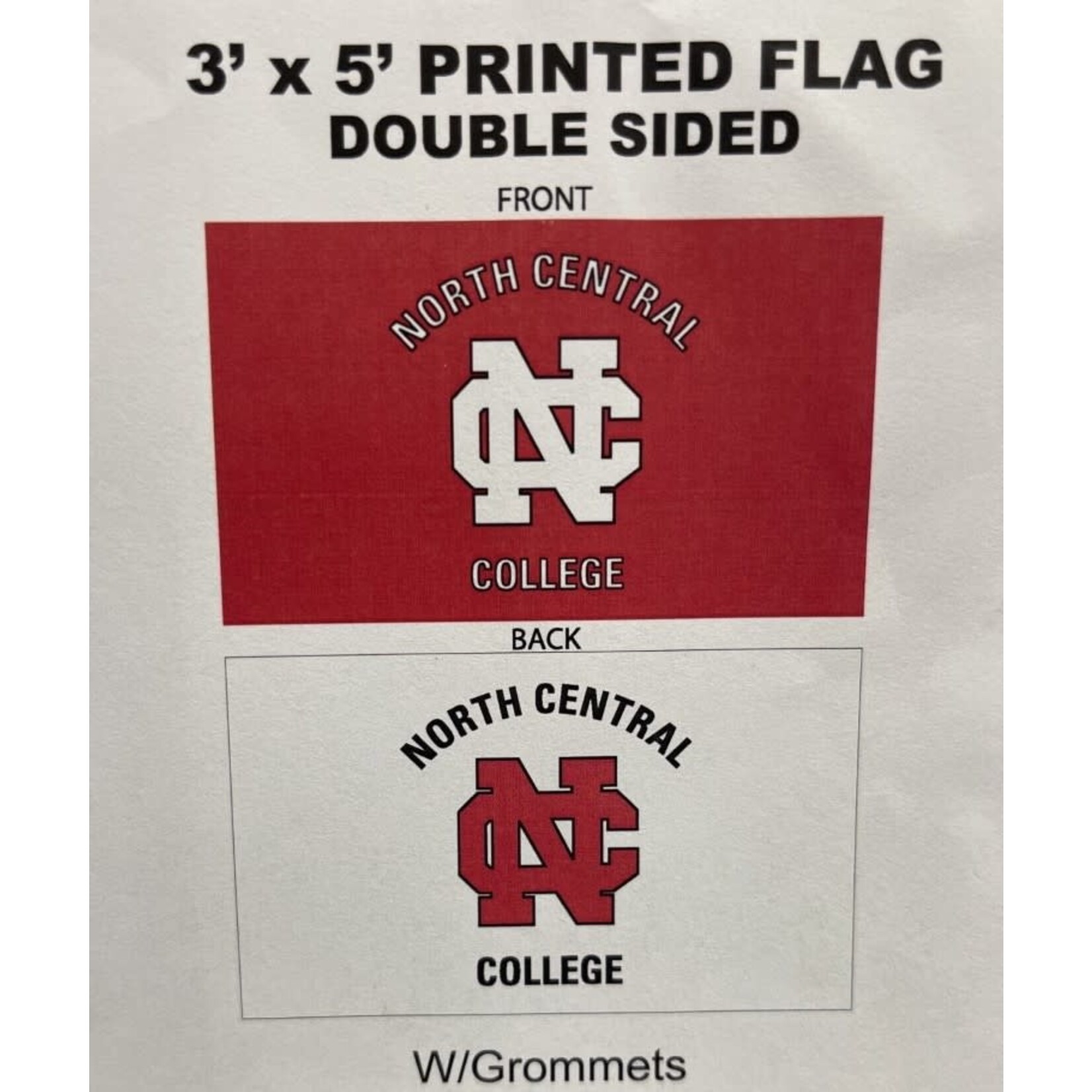 Sewing Concepts Sewing Concepts - 2 sided (Home and Away)  Flag 3'x5' silk screen