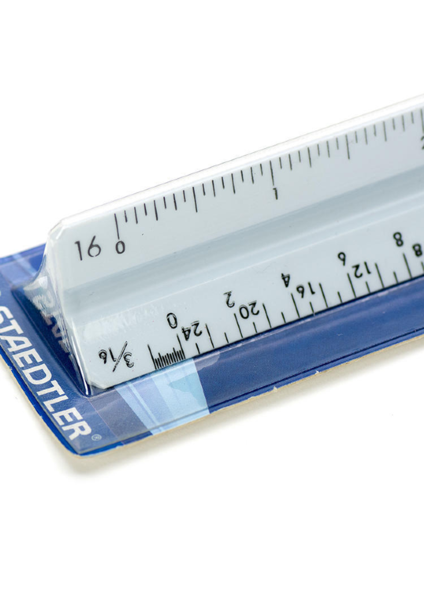 Staedtler Staedtler Architect's Triangular Scale-White 12in (Ruler)