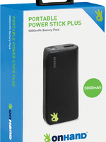 OnHand On Hand Portable Power Stick Plus 5000mAh(Black)