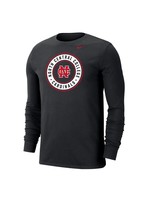 Nike North Central College Dri Fit Cotton w/ round NC Long Sleeve
