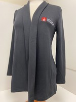 BAW North Central College Women's Open Front Cardigan w/ Old Main