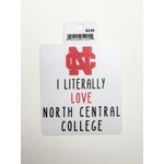 Neil Enterprises Sticker - "I literally Love North Central College"