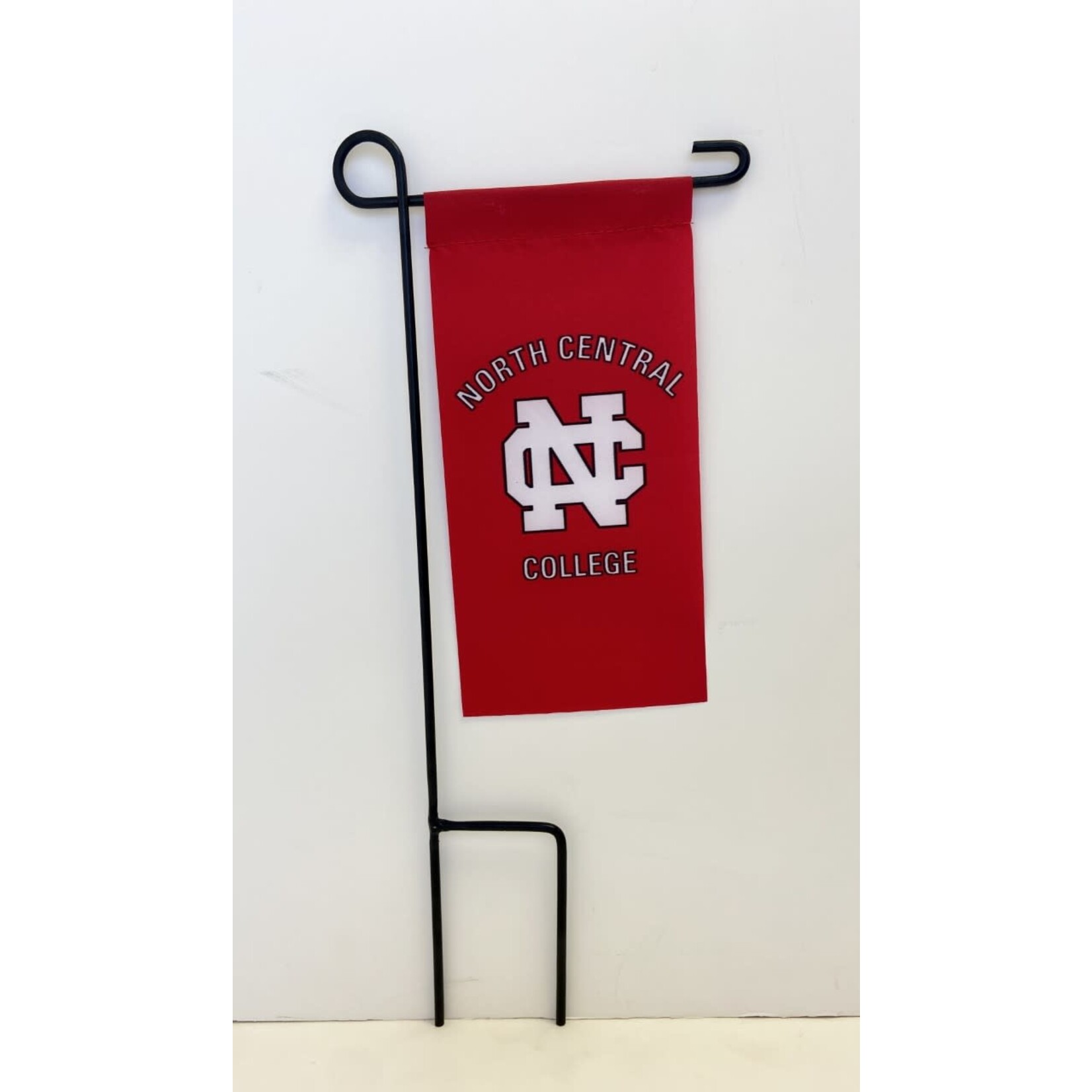 Sewing Concepts North Central College mini  garden banner ( 4in x 8in) with pole