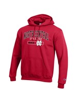 Champion North Central College Dad Hoodie Red by Champion