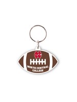 Neil Enterprises Wood Football Key Chain