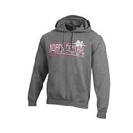 Gear For Sports North Central College Dad Hoodie Grey