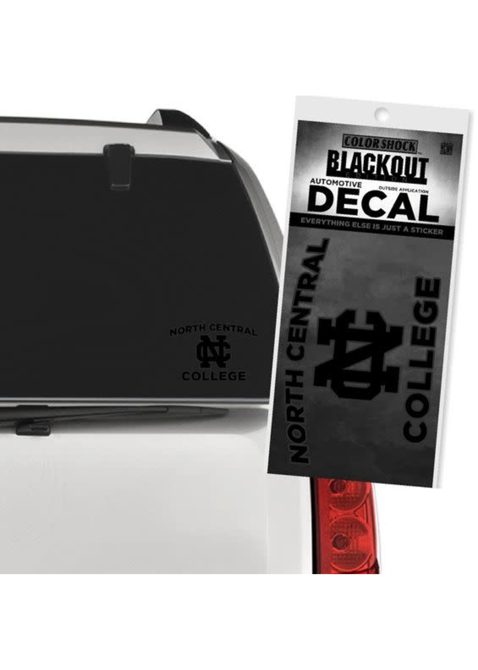 CDI Corporation Black out Decal North Central College