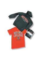 Ouray Sportswear NCC Alumni  Red Tee and Black Hoodie Bundle