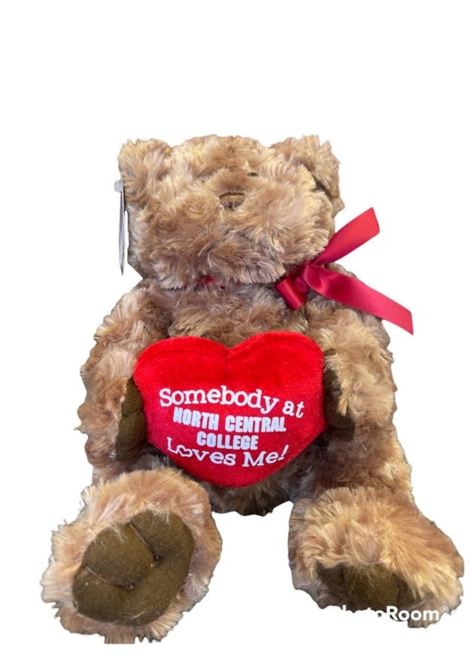 Mascot Factory Somebody at NCC Loves Me Plush Teddy Bear