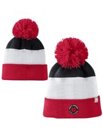 Champion Unisex 3 Color Stripe Beanie w/Pom by Champion