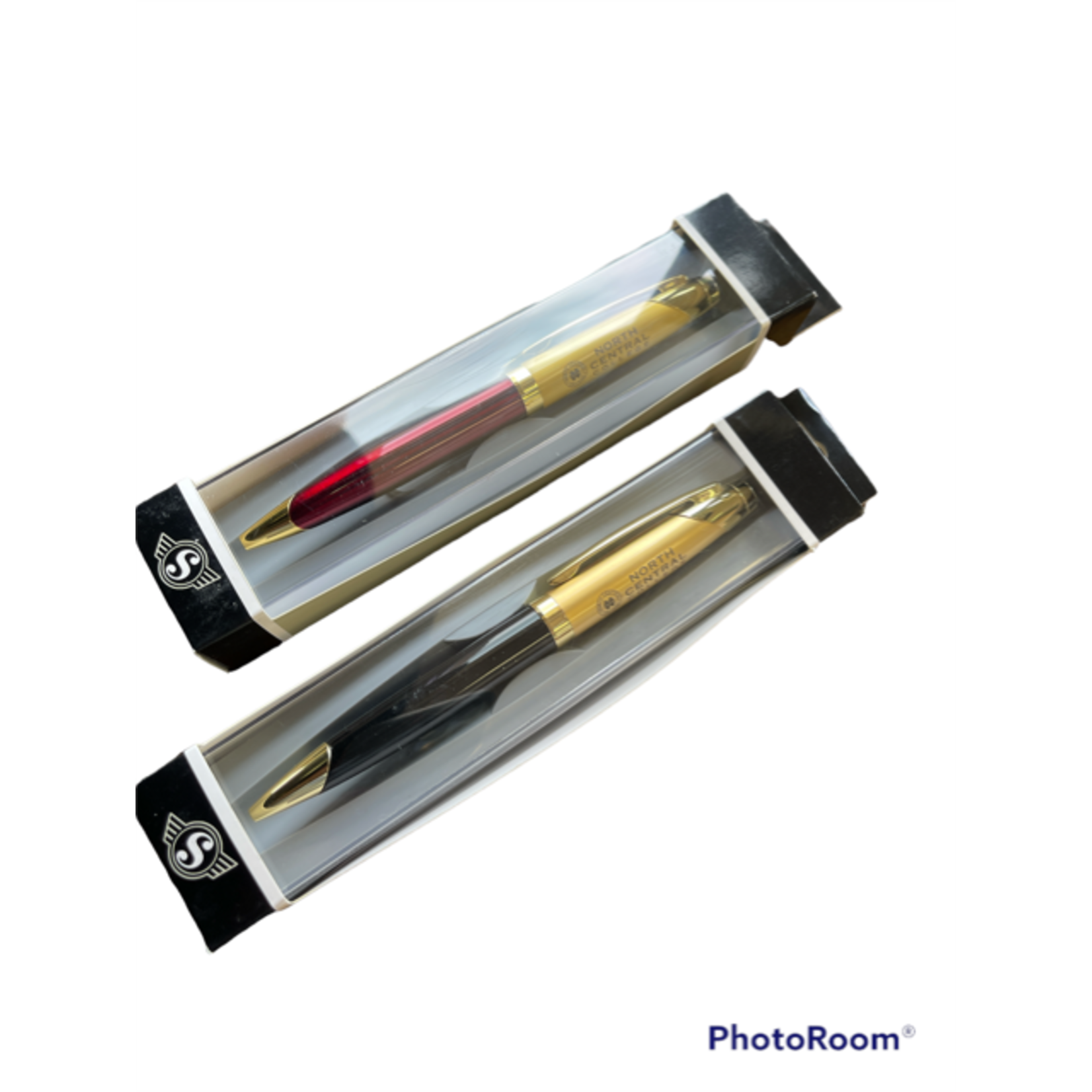 Spirit Products Elegante Pen w/laser engraved North Central College imprint