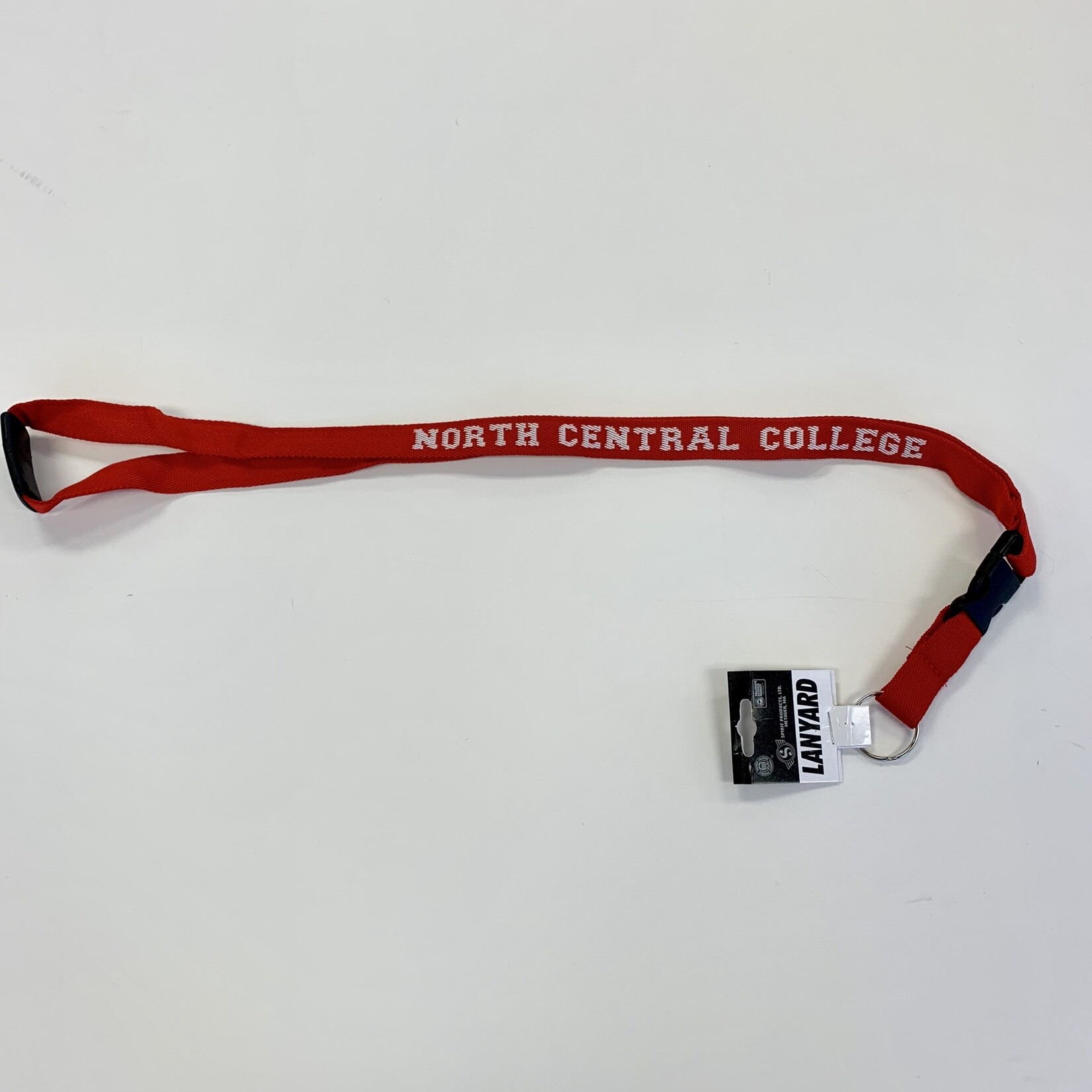 Spirit Products North Central College KT505  - Berkley Breakaway  Lanyard Red
