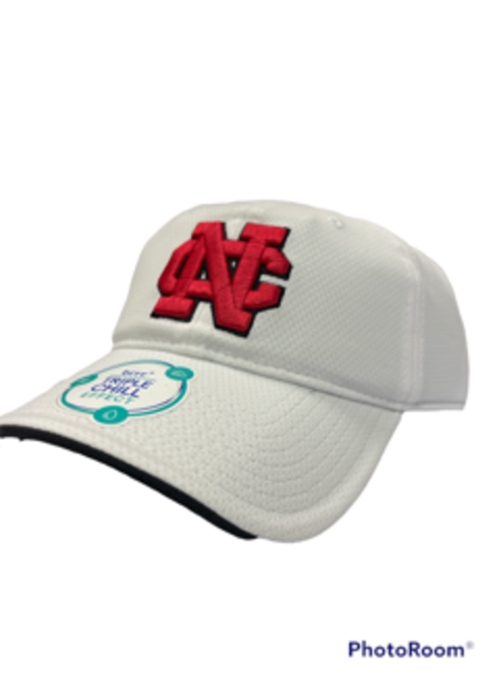 NC White Brrr Fabric Hat by The Game - North Central College Campus Store