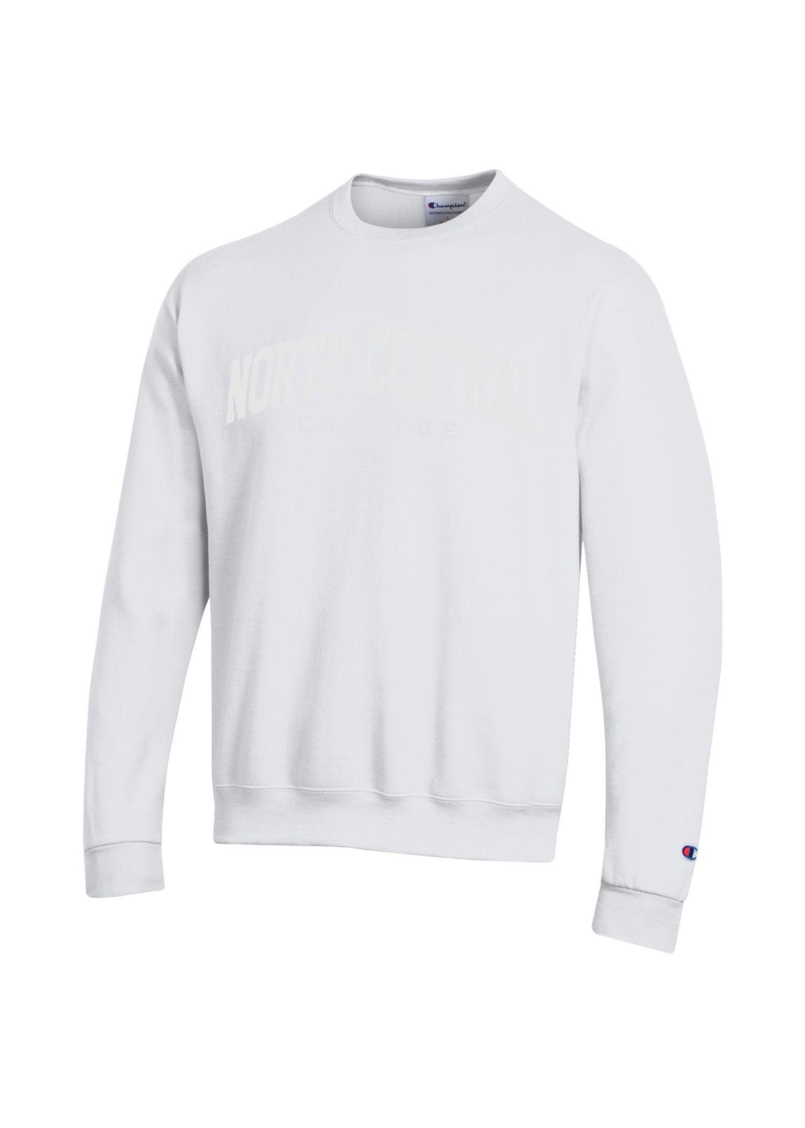 Champion Champion White Powerblend Fleece Crew