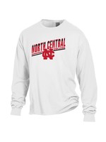North Central College  w/Fear the Bird Long Sleeve  by Comfort Wash
