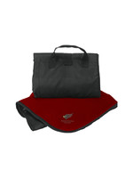 Vantage North Central College Packable Nylon w/ fleece Blanket Black w/ red fleece