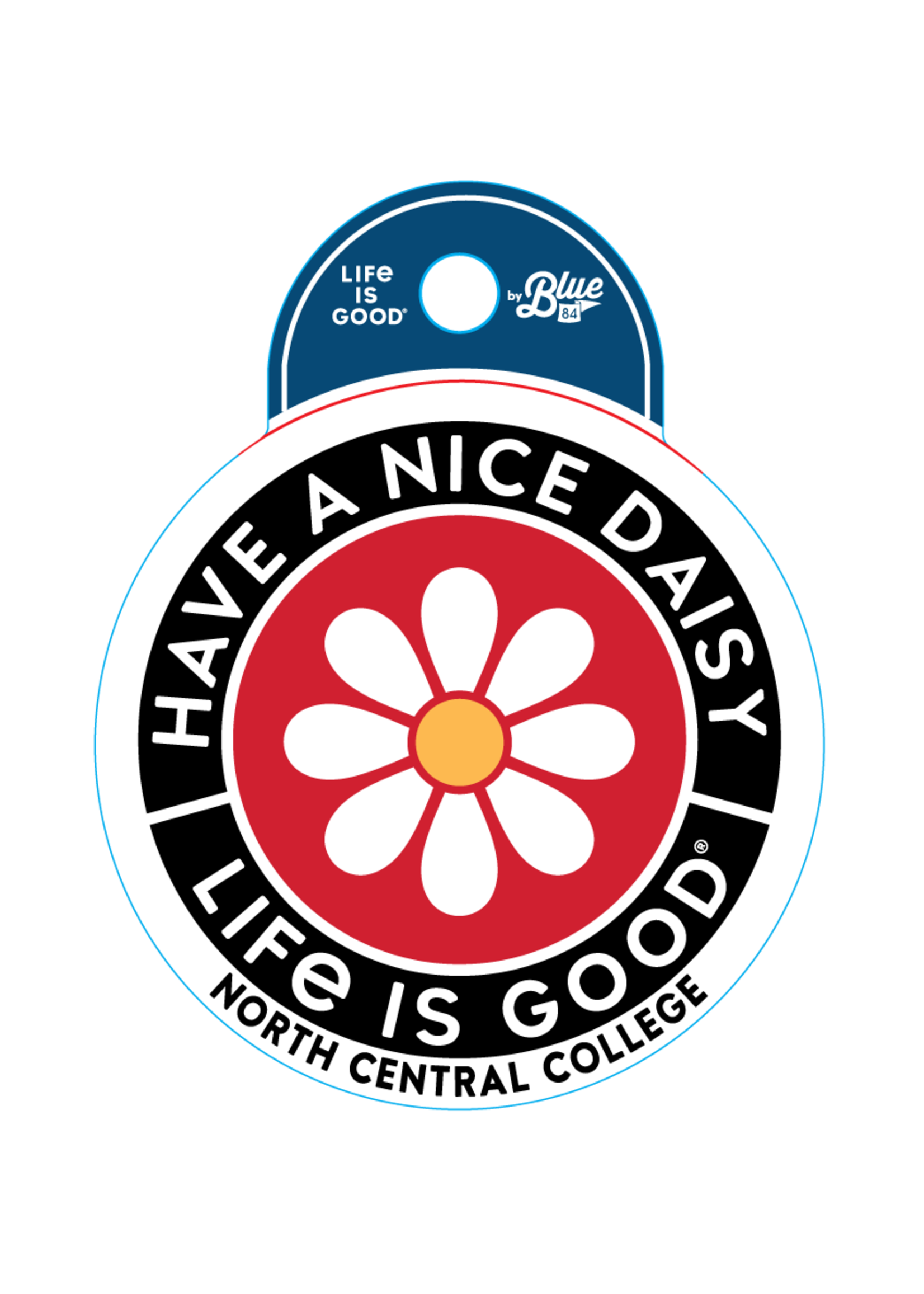 Blue 84 NCC Life is Good Daisy Sticker by Blue 84