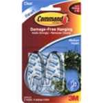 3M 3M Command Adhesive Designer Hook Clear Medium