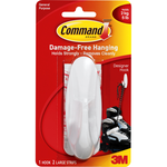 3M 3M Command Adhesive Designer Hook white large 1pk